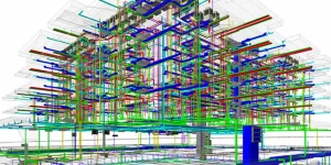 How BIM technology improves efficiency in MEP (Mechanical, Electrical, Plumbing) design and coordination