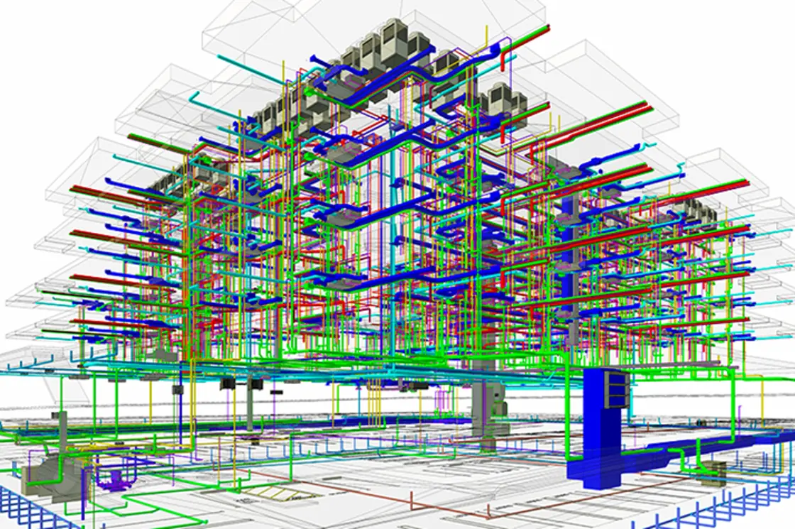 How BIM technology improves efficiency in MEP (Mechanical, Electrical, Plumbing) design and coordination