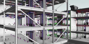 Revit structure modeling ,detailed and coordinated structural elements.