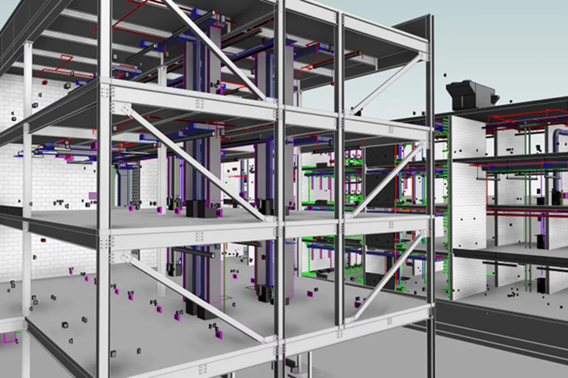 Revit structure modeling ,detailed and coordinated structural elements.