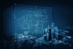 Visual representation of AI and BIM integration